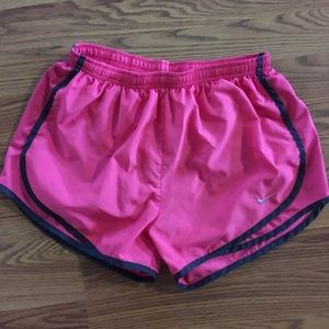Nike Athletic Pink Dri-Fit Tempo Running Shorts